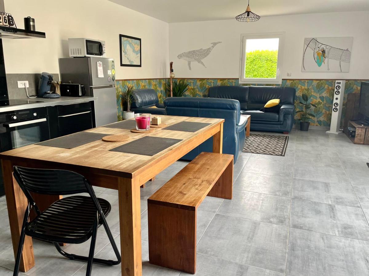 L'Ostrea, Maison Avec Jardin A 200M De La Mer-Wifi Saint-Côme-de-Fresné Zewnętrze zdjęcie